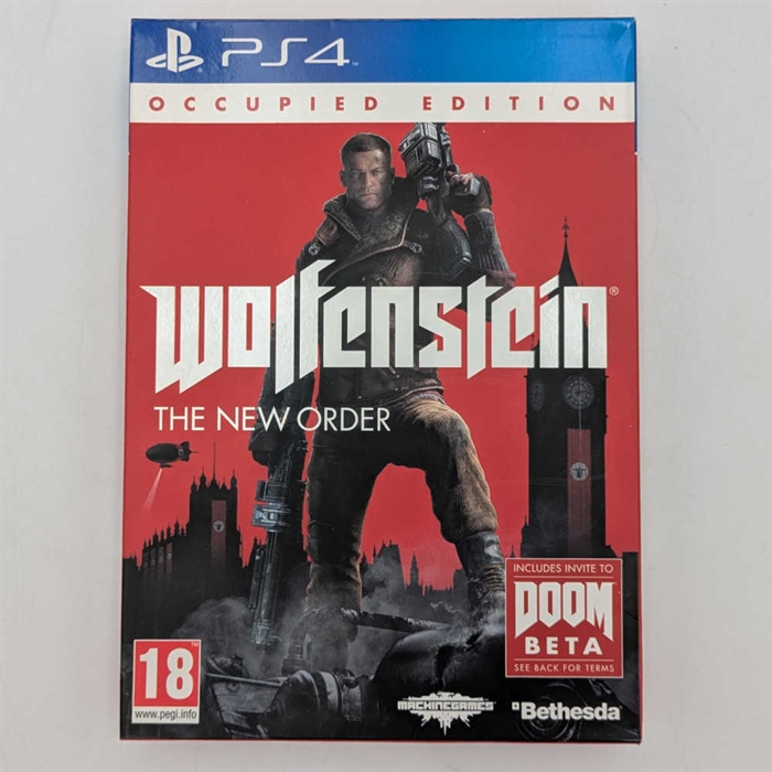 Wolfenstein The New Order Occupied Edition - PS4 (A Grade) (Genbrug)