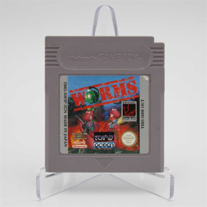 Worms - Game Boy Original spil (B Grade) (Genbrug)