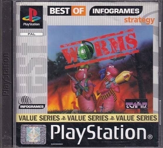 Worms - Value Series - PS1 (B Grade) (Genbrug)