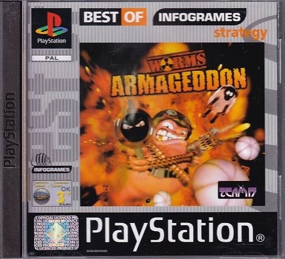 Worms Armageddon - PS1 (B Grade) (Genbrug)