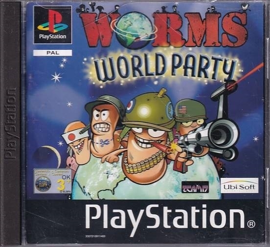 Worms World Party - PS1 (B Grade) (Genbrug)