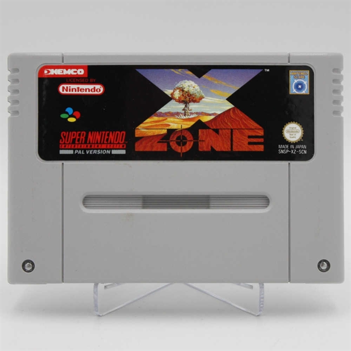 X Zone - SNES - Cartridge - (SCN) (A Grade) (Genbrug)