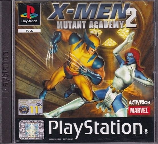 X-Men Mutant Academy 2  - PS1 (B Grade) (Genbrug)