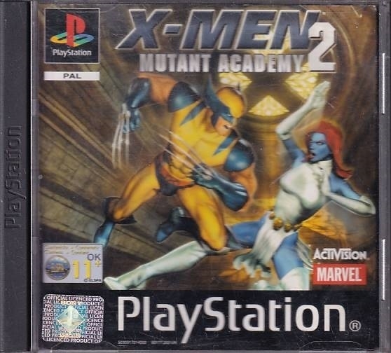X-Men Mutant Academy 2 - Mangler Manual - PS1 (B Grade) (Genbrug)
