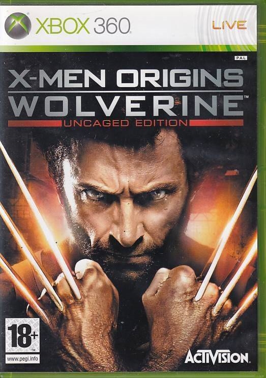 X-Men Origins Wolverine Uncaged Edition - XBOX 360 (A Grade) (Genbrug)