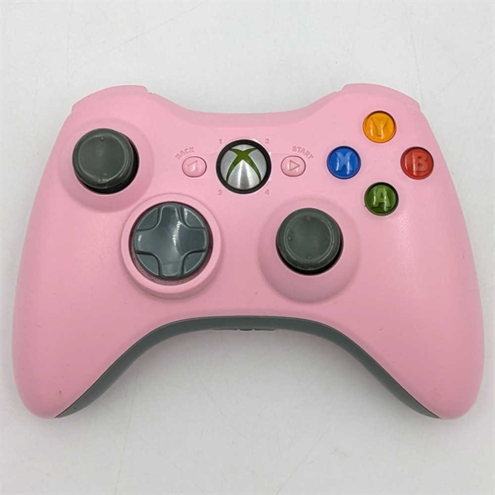 XBOX 360 Controller - Pink - XBOX 360 Tilbehør (B Grade) (Genbrug)