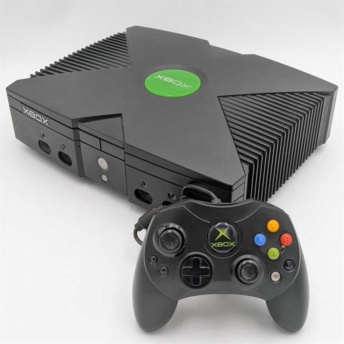 XBOX Original - Sort - Konsol -  SNR 307621234905 (B Grade) (Genbrug)