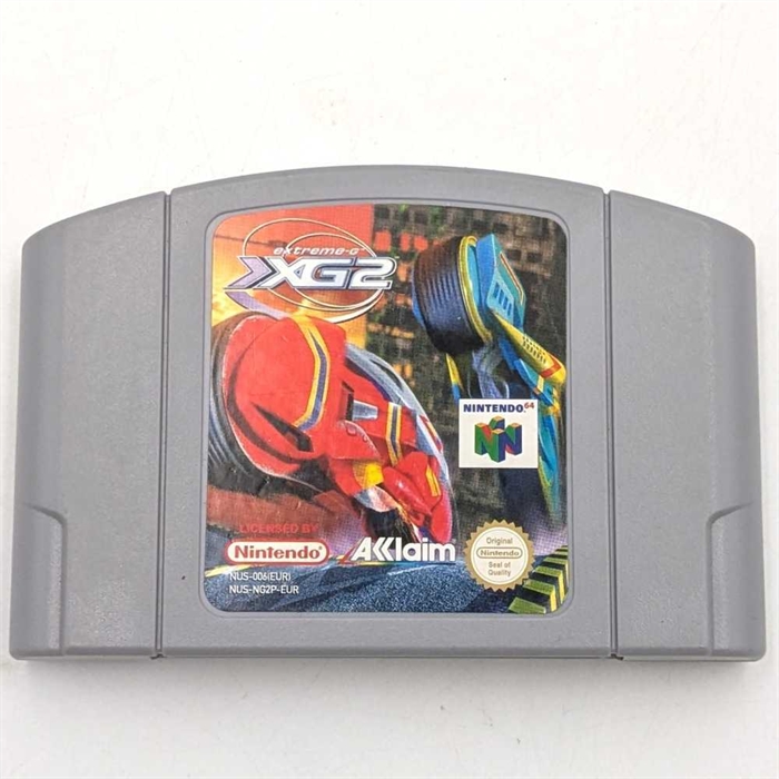 XG2 Extreme-G 2 - Cartridge - Nintendo 64 (EUR) (B Grade) (Genbrug)