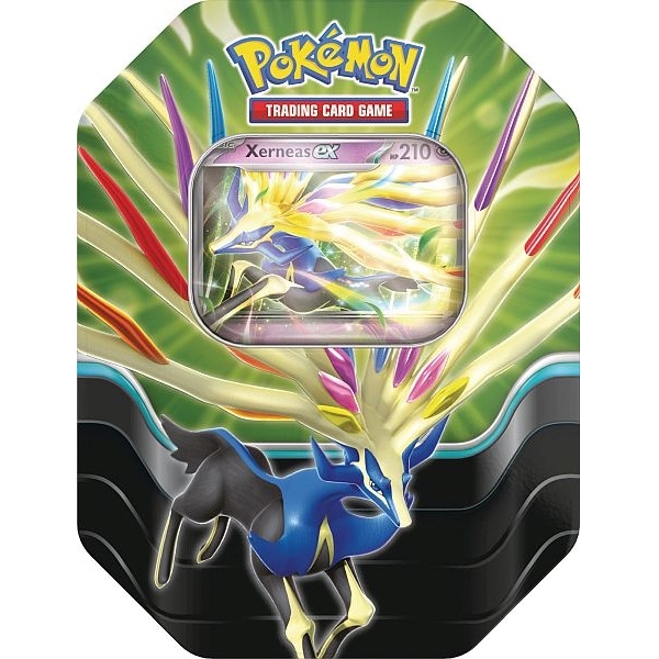 Xerneas EX Tin - Azure Legends Collectors Tin - Pokemon kort