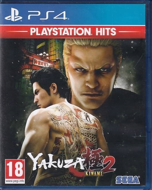Yakuza Kiwami 2 - Playstation Hits - PS4 (B Grade) (Genbrug)
