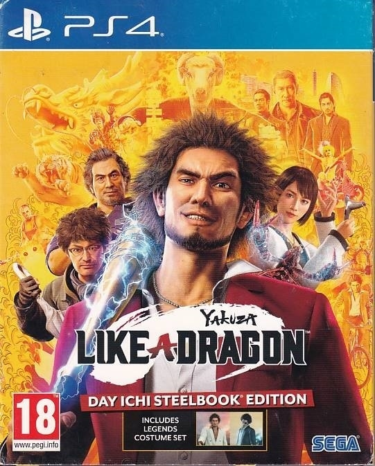 Yakuza Like A Dragon - Day Ichi Steelbook Edition