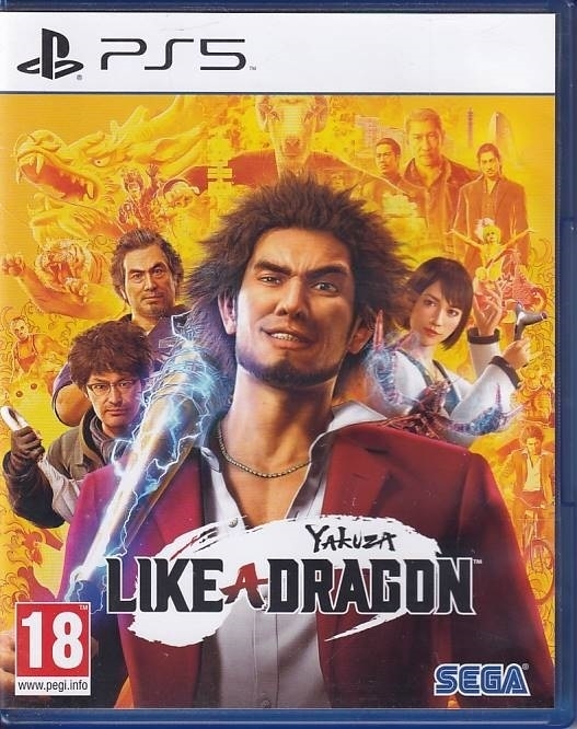 Yakuza Like A Dragon - PS5 (A Grade) (Genbrug)