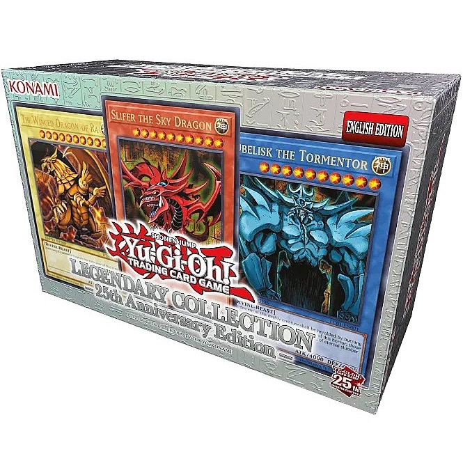 169,- Yugioh Yu-Gi-Oh! Legendary Collection 25th Anniversary Edition Box - Yu-Gi-Oh kort