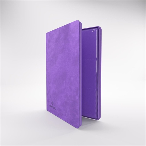 Gamegenic 18-Pocket Premium Zip-Album - Lilla - Kortspils Samlemappe