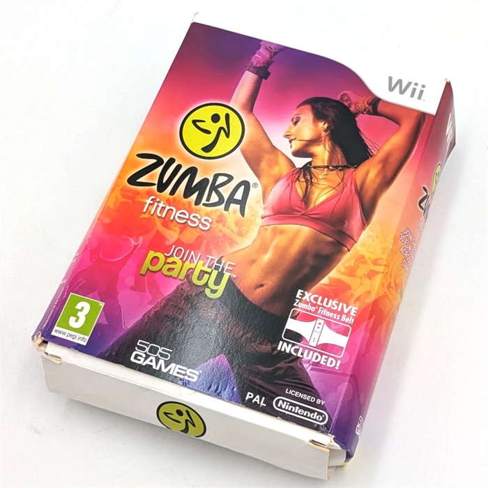 Zumba Fitness - Komplet I Æske - Wii (B Grade) (Genbrug)
