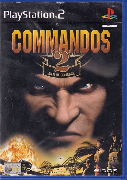 Commandos 2: Men of Courage - PS2  (Genbrug)