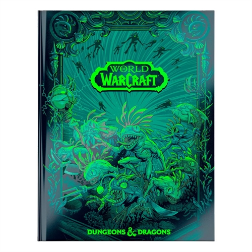 Dungeons & Dragons 5e - World of Warcraft - Alternativ art cover - Rollespilsbog