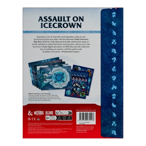 Dungeons & Dragons - World of Warcraft – Icecrown Citadel Adventure Map Pack