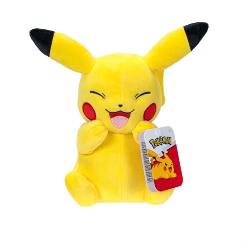 Pokémon Plushie - Grinende Pikachu 20 cm - Pokemon Legetøj
