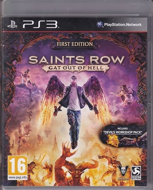Saints Row Gat Out Of Hell - First Edition - PS3 (B Grade) (Genbrug)