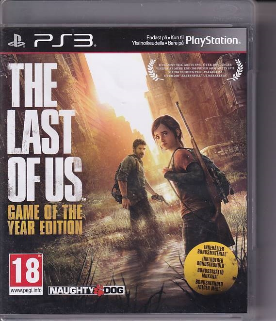 The Last Of Us - Game Of The Year Edition - PS3 (B Grade) (Genbrug)