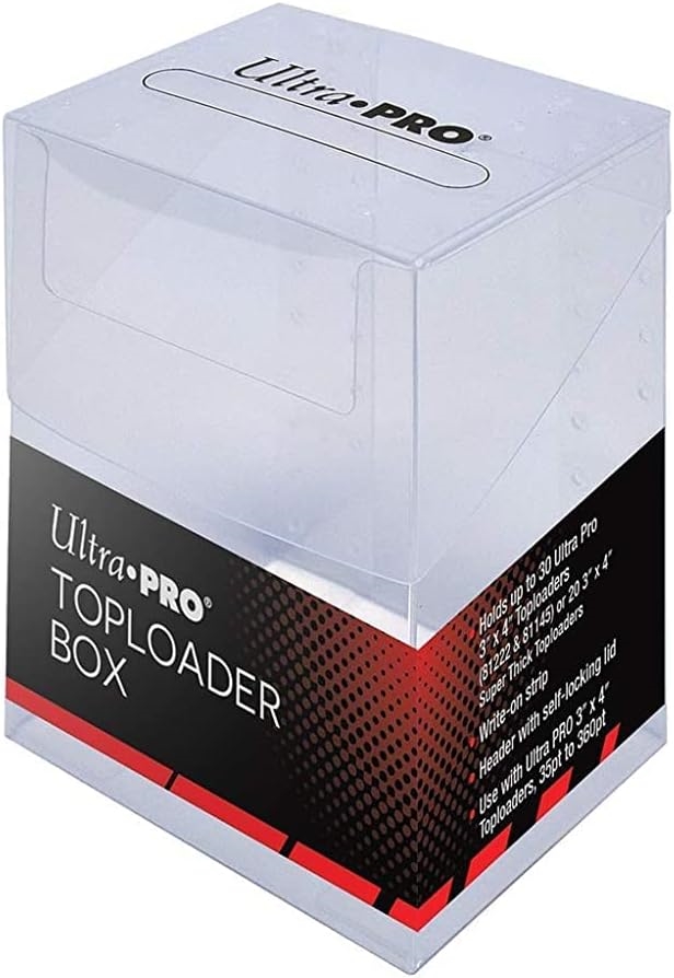 Toploader Box - Ultra Pro - Plads til 20-30 kort 