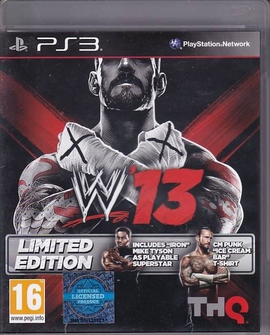 WWE 13 - PS3 (B Grade) (Genbrug)